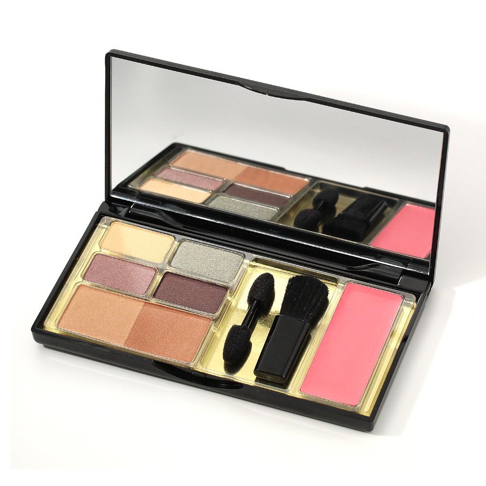 Elizabeth Arden Palette 4 Eye Shadows, Bronzing Duo, Ceramide Cream Blush NEW